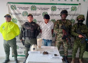 Capturada una persona mediante allanamiento por el delito de fabricación, tráfico y porte de estupefacientes en Cartagena del Chaira