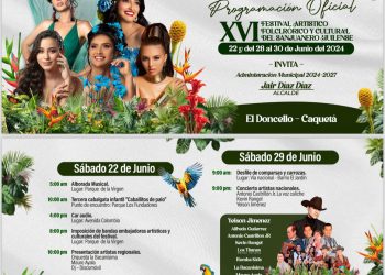 ¡Prepárate para el XVI Festival Artístico, Folclórico y Cultural del Sanjuanero Huilense en El Doncello, Caquetá!