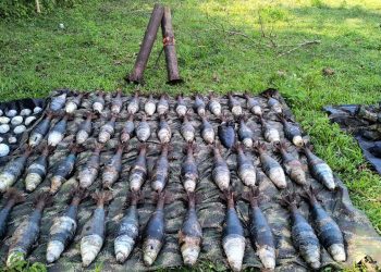 EJÉRCITO UBICÓ Y DESTRUYÓ ARSENAL DE EXPLOSIVOS EN PUERTO GUZMÁN, PUTUMAYO