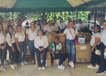 LA GESTORA SOCIAL CUMPLIÓ CON LA DONATÓN DE ÚTILES ESCOLARES