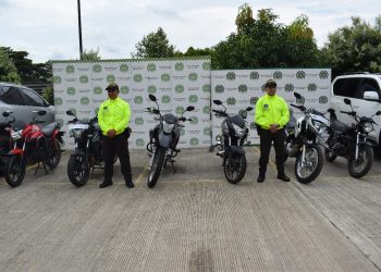 RECUPERADAS, SIETE MOTOCICLETAS Y DOS CAMIONETAS DE ALTA GAMA.