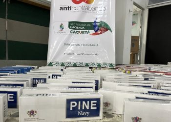 EN CAQUETÁ, INCAUTADAS CERCA DE 4 MIL CAJETILLAS DE CIGARRILLOS