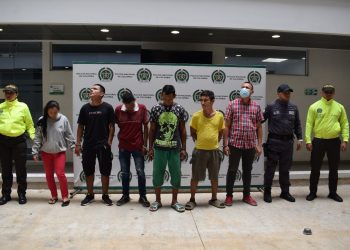 EN FLORENCIA, CAQUETÁ FUERON CAPTURADOS LOS INTEGRANTES DE LA BANDA DENOMINADA “LA COMUNA 13”.