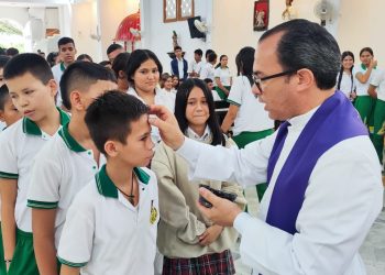 CON LA IMPOSICIÓN DE LA CRUZ DE CENIZA COMENZÓ LA PREPARACIÓN DE LA SEMANA SANTA