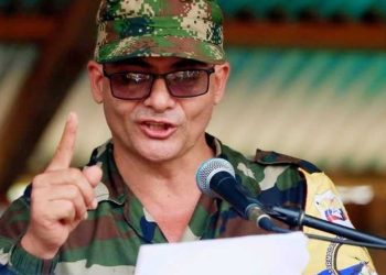 EL MINISTRO DE DEFENSA Y LAS FUERZAS MILITARES NO SABEN SI ALIAS IVÁN MORDISCO MURIO EN COMBATES EN SOLANO, CAQUETÁ.