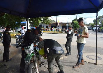 MARCACIÓN GRATUITA DE MOTOCICLETAS REFUERZA SEGURIDAD EN LA MONTAÑITA.