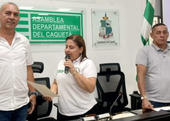 ASUMIÓ COMO NUEVO DIPUTADO DEL DEPARTAMENTO DEL CAQUETÁ, LUÍS ALFREDO SILVA NEIRA.