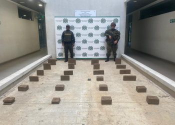 LA POLICIA CAPTURÓ A DOS PERSONAS E INCAUTÓ 60 KILOS DE ALUCINÓGENOS EN SAN VICENTE DEL CAGUÁN.