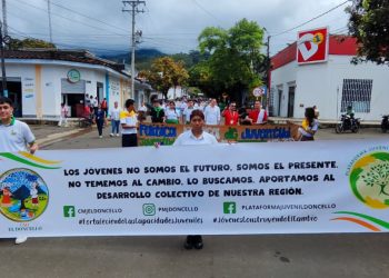 COMENZÓ LA CELEBRACIÓN DEL MES DE LOS JÓVENES EN EL DONCELLO, CAQUETÁ.