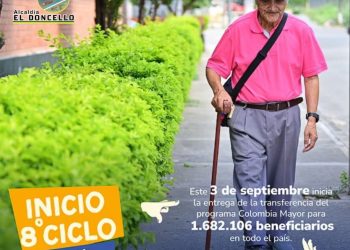 COMENZÓ PAGO DEL OCTAVO CICLO DEL PROGRAMA COLOMBIA MAYOR.