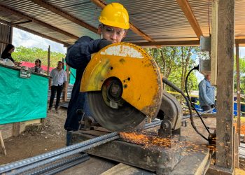 CON RECURSOS DEL PDA Y LA ALCALDÍA, CONSTRUYEN TANQUE PARA ALMACENAMIENTO DE AGUA EN ALBANIA, CAQUETÁ.
