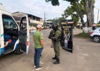GAULA MILITAR CAQUETÁ REFUERZA ACCIONES DE PREVENCIÓN CONTRA LA EXTORSIÓN Y EL SECUESTRO EN VÍAS DEL DEPARTAMENTO.