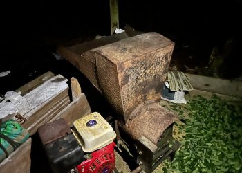 EL EJÉRCITO DESTRUYÓ LABORATORIO PARA EL PROCESAMIENTO DE HOJA DE COCA EN EL DEPARTAMENTO DEL PUTUMAYO.