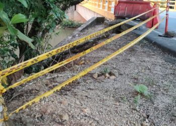 ALERTAN RIESGO DE COLAPSO EN EL PUENTE LAS CEIBAS, EN LA VÍA SAN VICENTE – PUERTO RICO.