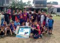 NIÑOS, NIÑAS Y ADOLESCENTES FELICES POR EL CAMPONATO INFANTIL REALIZADO EN SAN VICENTE DEL CAGUÁN.