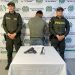 LA POLICÍA DE EL DONCELLO CAPTURÓ A HOMBRE QUE PORTABA UNA PISTOLA CALIBRE 9 MILÍMETROS.