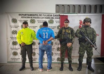 EL EJÉRCITO NACIONAL CAPTURÓ EN CARTAGENA DEL CHAIRÁ, CAQUETÁ A PRESUNTO CABECILLA DE LAS DISIDENCIAS DE LAS FARC.