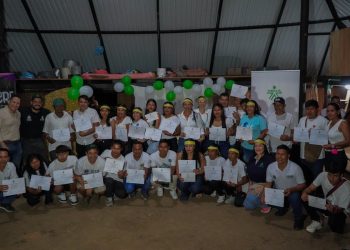EL SENA CAPACITÓ A 30 IINDÍGENAS  DEL RESGUARDO ISMUINA EN EL MUNICIPIO DE SOLANO.