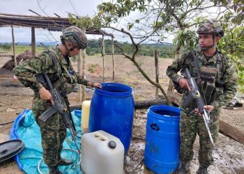 EJÉRCITO NACIONAL GOLPEA LAS FINANZAS DEL GRUPO ARMADO RESIDUAL RAÚL REYES, EN CAQUETÁ.