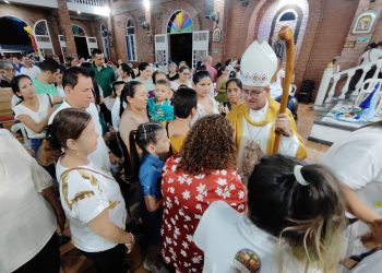 MONSEÑOR OMAR MEJÍA INVITA A LA UNIDAD DEL PAÍS DURANTE LA CELEBRACIÓN DE LOS 10 AÑOS DEL SANTUARIO SEÑOR DE LOS MILAGROS.