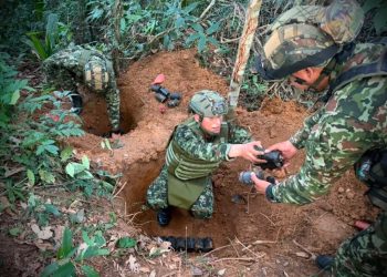 EJÉRCITO NACIONAL NEUTRALIZÓ 49 MINAS ANTIPERSONAL QUE PONÍAN EN RIESGO A COMUNIDADES DEL CAQUETÁ.