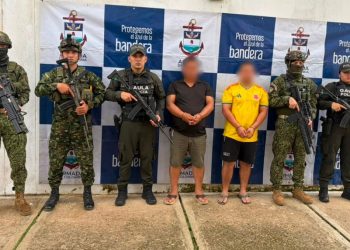 EL EJÈRCITO CAPTURÓ CUATRO PRESUNTOS INTEGRANTES DE LOS “COMANDOS DE FRONTERA” EN PUTUMAYO.