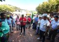 COMERCIANTES Y CIUDADANÍA SE MOVILIZARON POR FALLAS EN EL SERVICIO DE ACUEDUCTO EN EL DONCELLO.